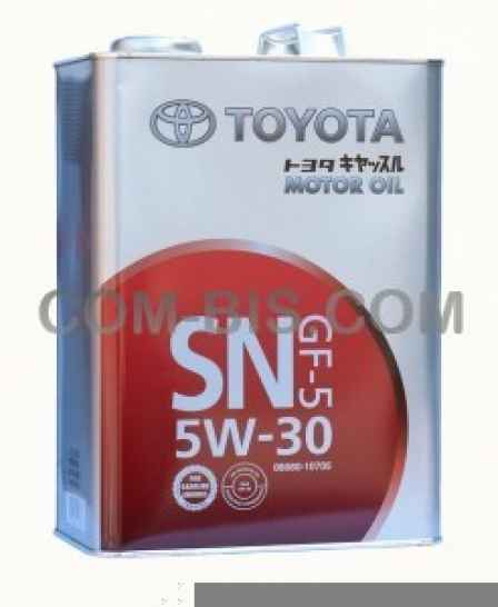 Масло моторное полусинтетическое TOYOTA 