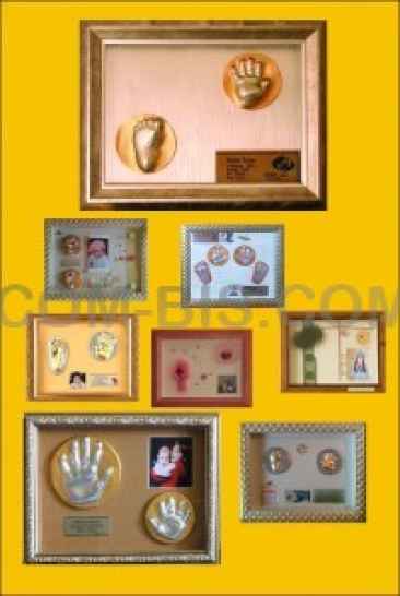 Изготовление слепков ручек и ножек детей