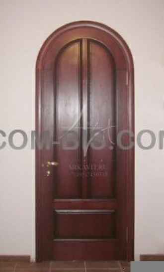 Арочная дверь из массива дуба, Аркавит 