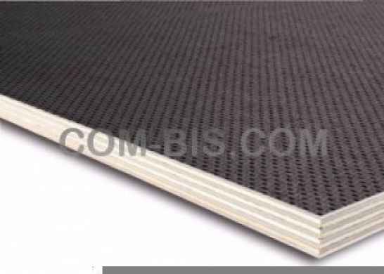 Ламинированная фанера 18х1500х3000 мм береза 1/1