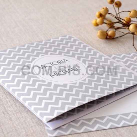 Свадебное приглашение в европейском стиле Style Wedding (Код 1148)