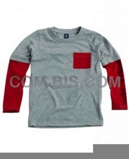 Футболка с длинным рукавом и карманом Modniy Juk