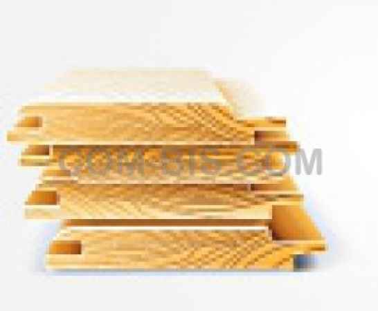 Евровагонка из листвы, сорт A