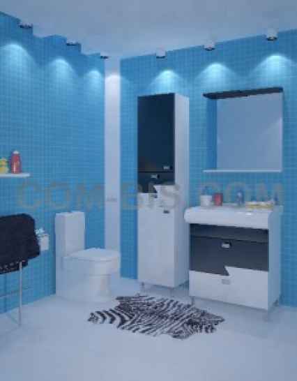 Комплект мебели коллекции Stella для ванных комнат