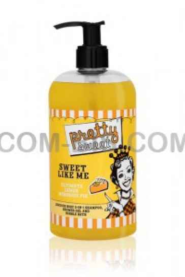 Гель д/душа и шампунь ТМ Pretty Sweet с ароматом лимонного пирога, 500 мл