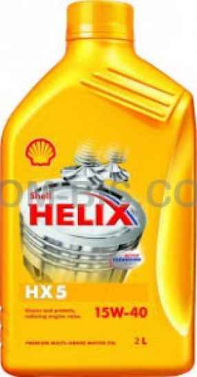 Автомасло Shell Helix Diesel HX5 15w-40 1L