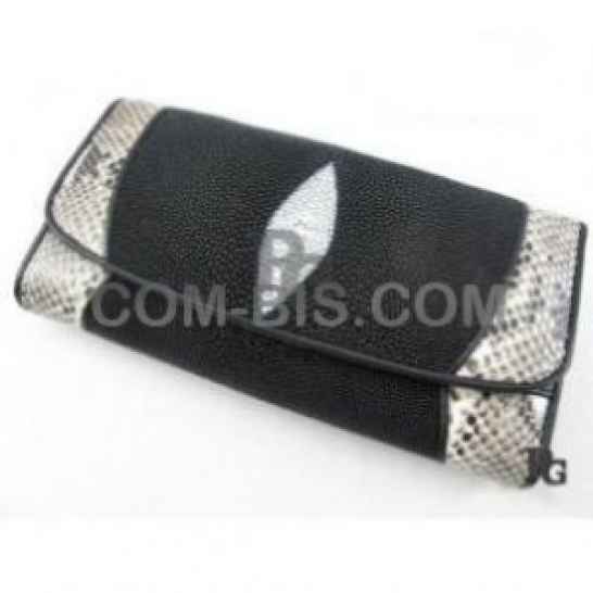 Кошелек из ската и питона PG арт. MXL001X001