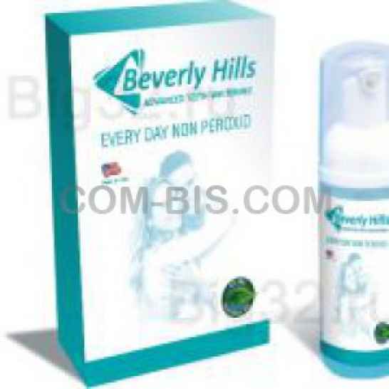 Пена для чистки и отбеливания зубов  BEVERLY HILLS every day NON PEROXID