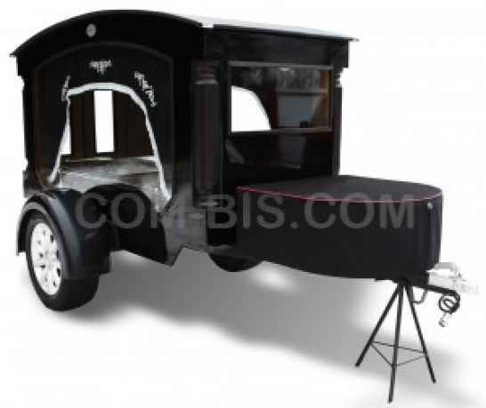 Транспортный катафалк Ладья Элеганс черный