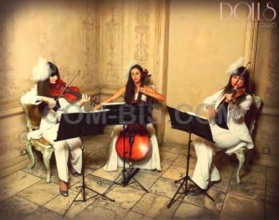 Струнное трио - популярная классика, рок и поп музыка