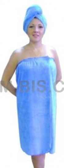 Тюрбан  из микрофибры для  сушки  волос 70*30см, ООО