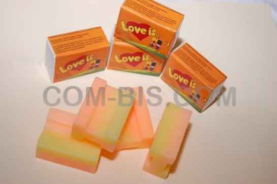 Сувенирное глицериновое мыло ручной работы 