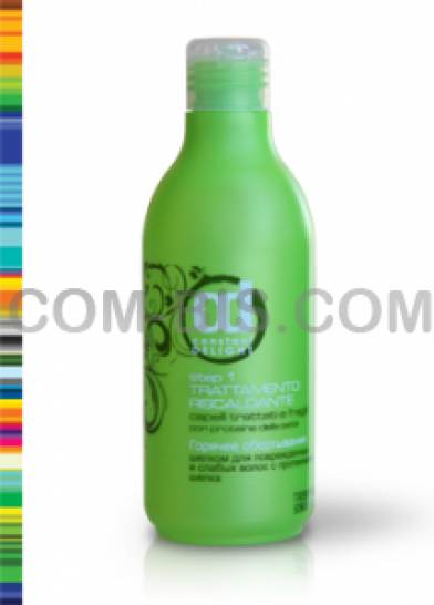 Горячее обертывание-ламинирование с шёлком для поврежденных и слабых волос (1 этап) Constant Delight