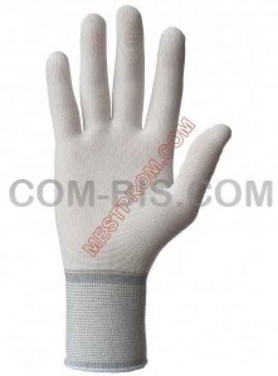 Перчатки нейлоновые Booby белые рабочие, арт. 50