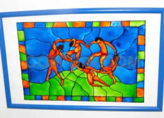 Витражная роспись 