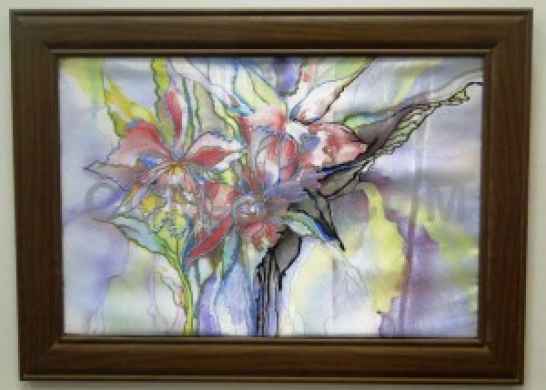 Картина Батик Симфония радости (цветы)