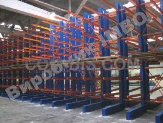 Стеллаж консольный для склада ИМВО