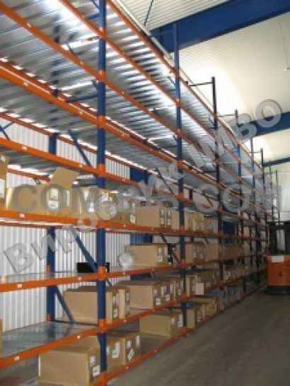 Складские полочные стеллажи ИМВО