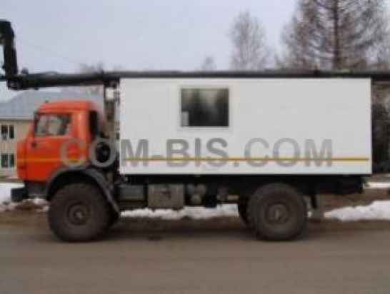 Мобильная лаборатория исследования скважин на шасси Камаз