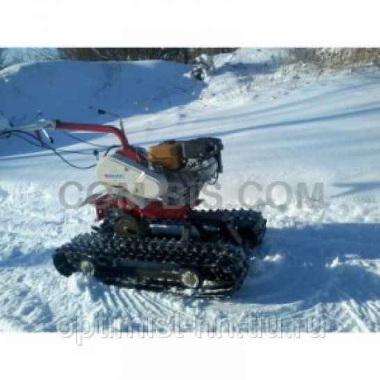 Снегоходная гусеничная приставка к мотоблоку 