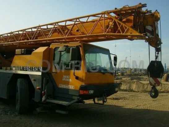 Аренда автокрана 35т LIEBHERR LTM 1030