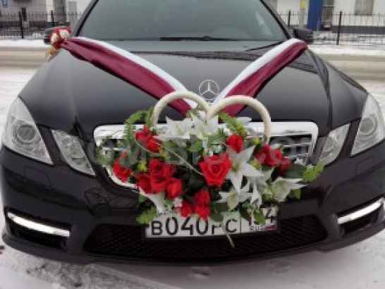 Свадебный автомобиль Mercedes 