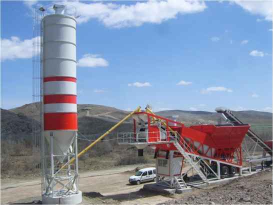 Рамный бетонный завод Semix-120 Korsar 