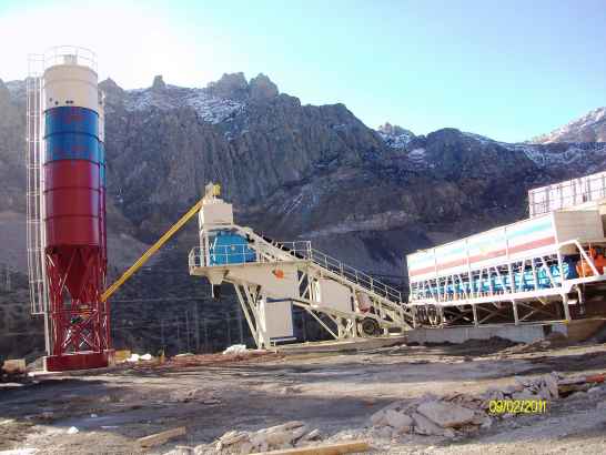 Мобильный бетонный завод Semix-120 Grand Korsar   