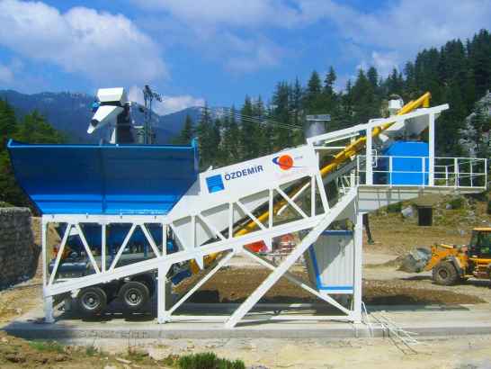 Рамный бетонный завод Semix-60 Capitan 