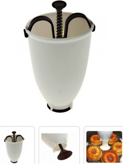 Мастер пончик - форма для приготовления пончиков (дозатор теста)