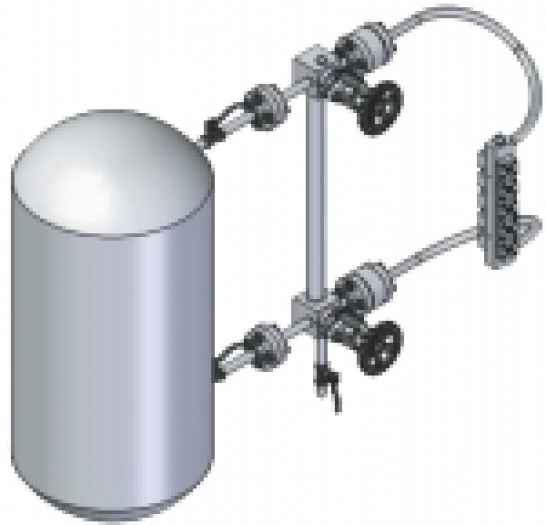 Индикатор уровня барабана котла 300 MP