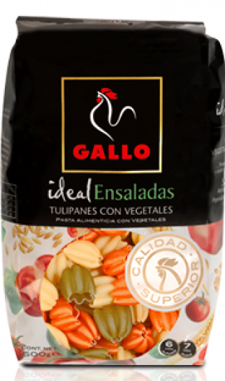 Испанская цветная паста для салатов Тюльпаны Gallo  