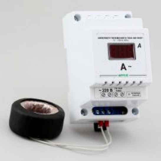 Амперметр переменного тока, цифровой, внешний трансформатор тока АМ-100/D01 (0...99,9А)