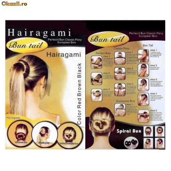 Заколки для волос Hairagami Bun Tail