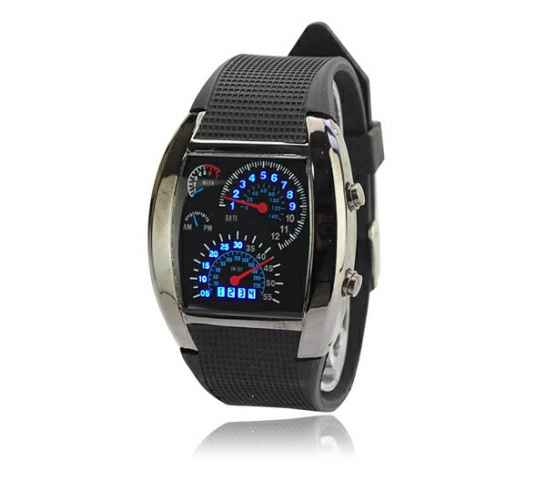 Часы наручные Led, спидометр
