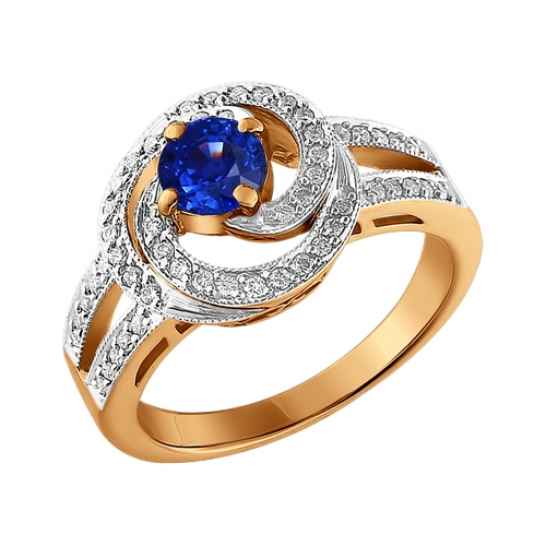 Кольцо с сапфирами, SOKOLOV