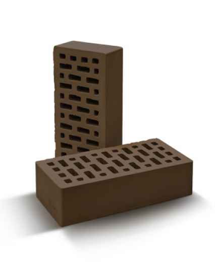 Кирпич лицевой шоколад 1 НФ