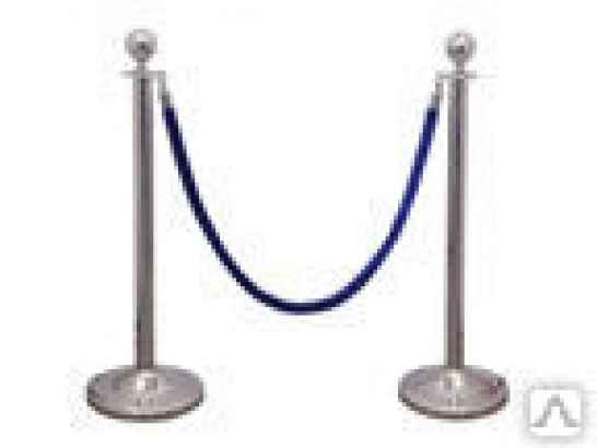 Столбик ограждения - металлические стойки на круглом основании