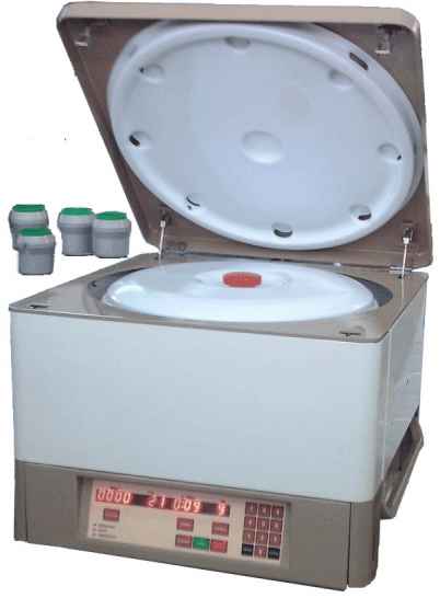 Центрифуга для лечебного и донорского плазмафереза ЦЛУ 6-3 с ротором-крестовиной 4х750