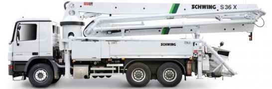 Автобетононасосы SCHWING