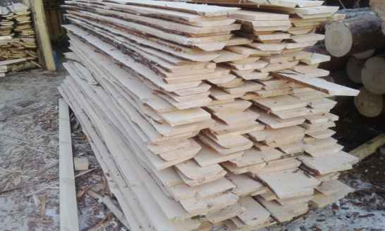 Доска необрезная, Деревопил