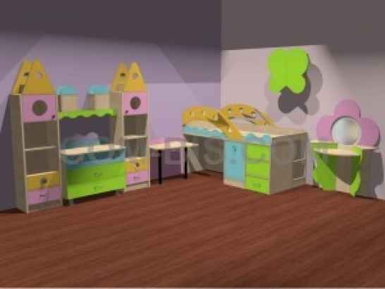 Детская комната Городок