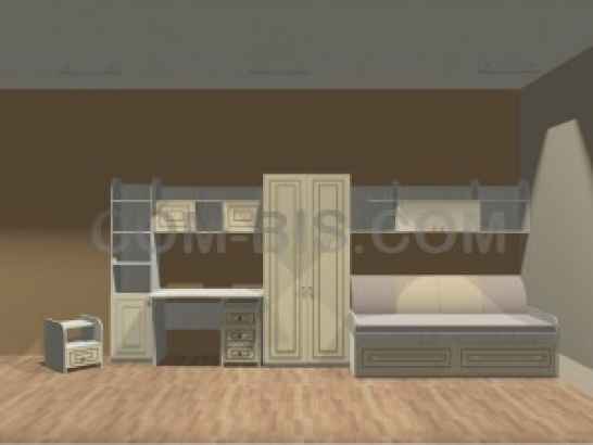 Детская комната Латте: молочное