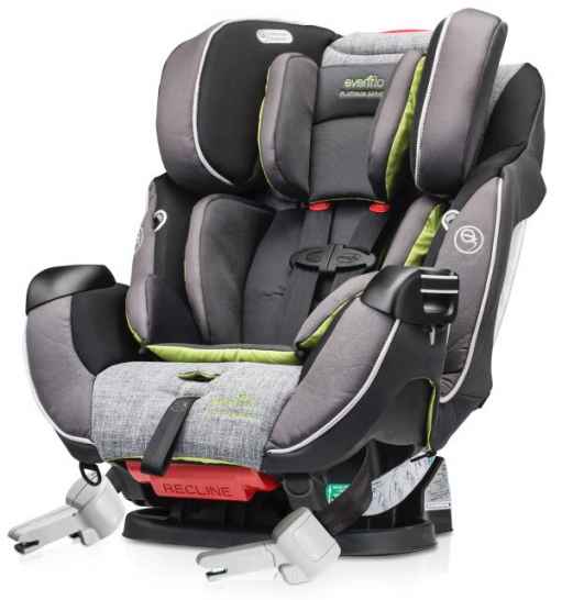 Автокресло Evenflo Symphony e3 DLX Platinum Series™ (2-45 кг) Tennison