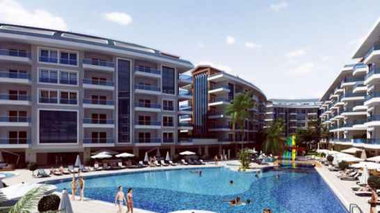 2-комнатная квартира  в Аланье