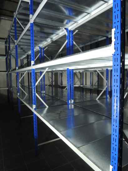 Стеллажи складские металлические сборные, 