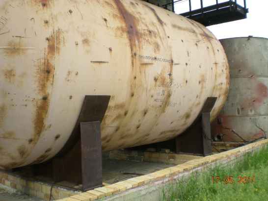 Емкость эмалированная, 50м.куб. горизонтальная