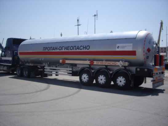 Полуприцеп-цистерна газовоз VYC 65м3