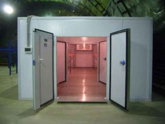 Холодильные камеры с соединением «Шип-Паз», замок