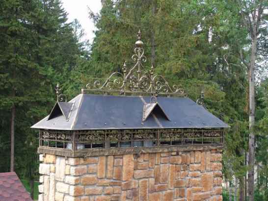 Дымник металлический 